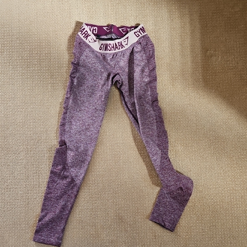 Gymshark Leggings in Heathered Purple